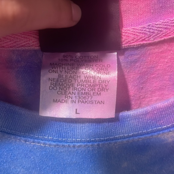 Tie-dye long sleeve T - Picture 4 of 5